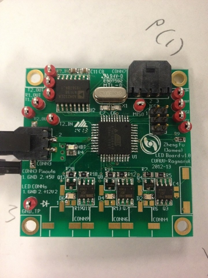 LED Board populated