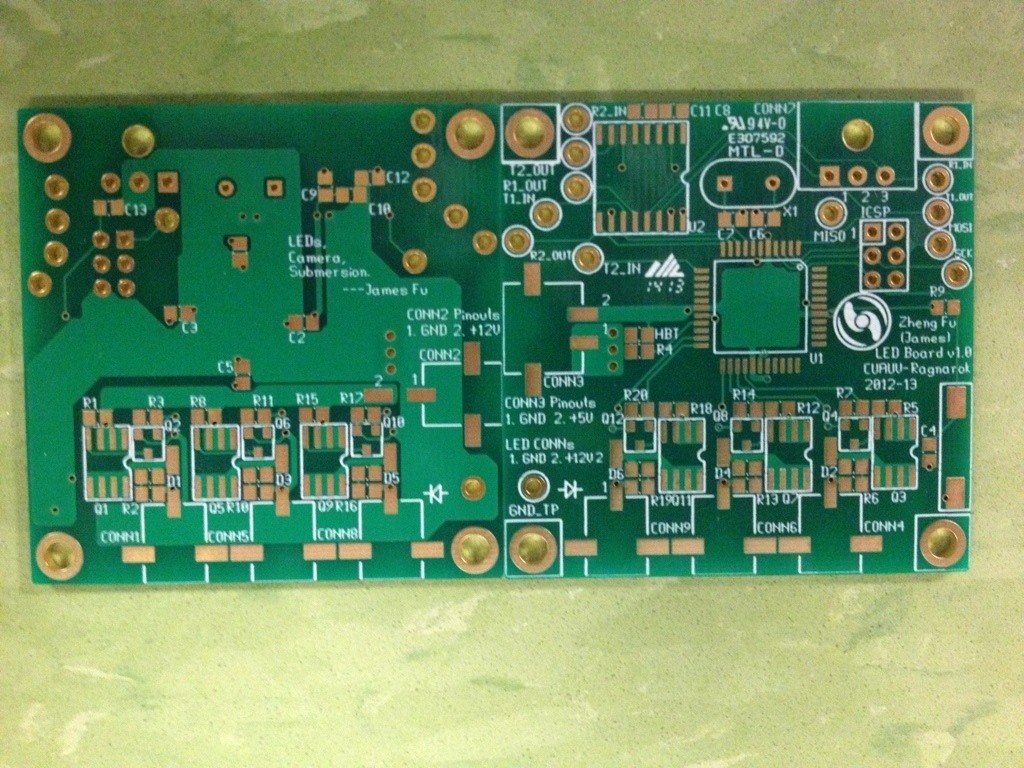 LED Board unpopulated