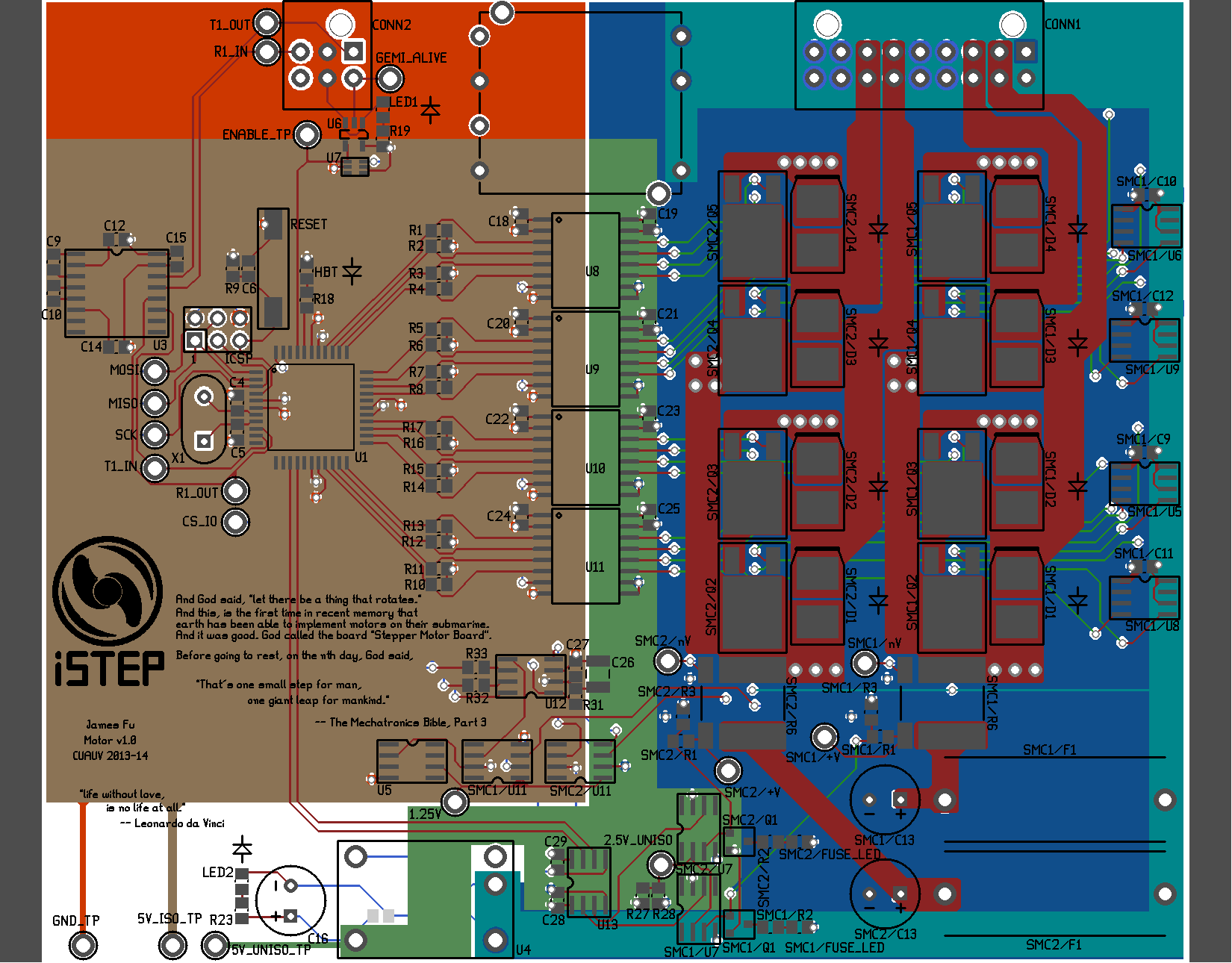 Motorboard all layers